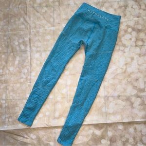 Alphalete Blue Leggings